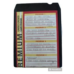 Vintage 8 Track Tape The Perry Duet Gospel Light at the River Jordan Heaven +